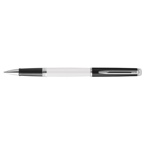 Waterman Hémisphère Colour Blocking schwarzer und weißer CT-Tintenroller