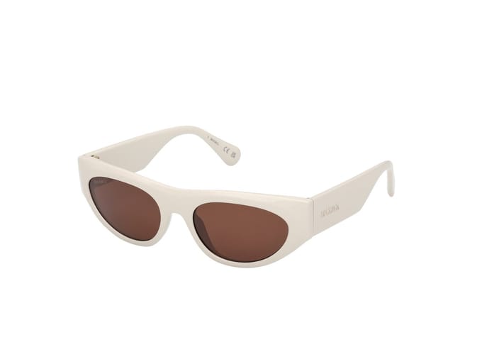 Max &co MO0147 Shiny ivory 53/18/140 WOMAN Zonnebrillen