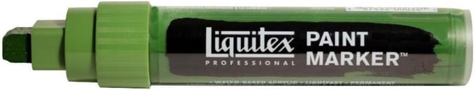 Liquitex Verfmarker 15 mm - Hooker's groene tint