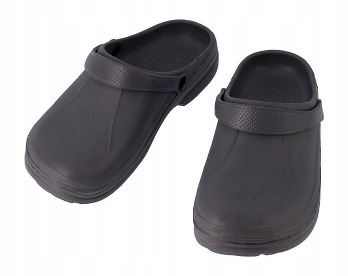 TUINSLIPPERS lichte klompen kort heren dames laag