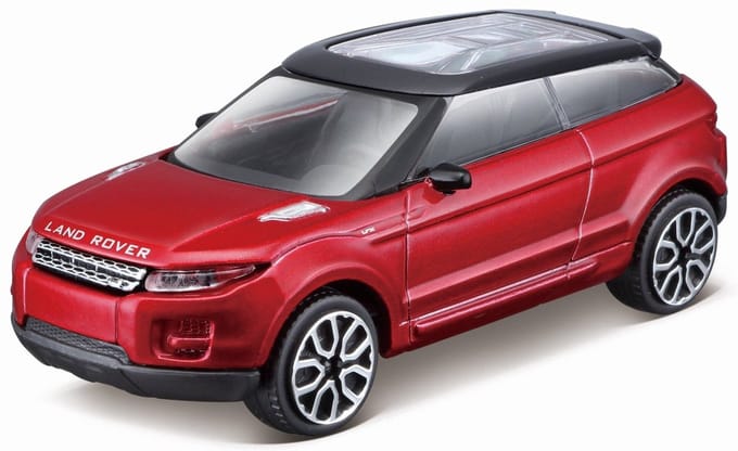 Bburago Land Rover Lrx - Modelauto - Schaal 1:43 - Rood Metalic