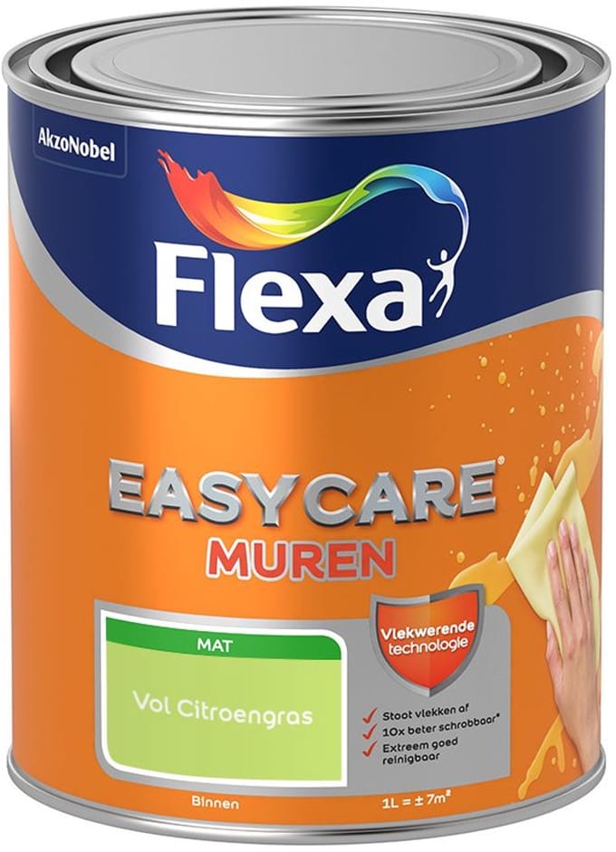Flexa - Easycare Muren - Vol Citroengras - Mengverf - 1 L