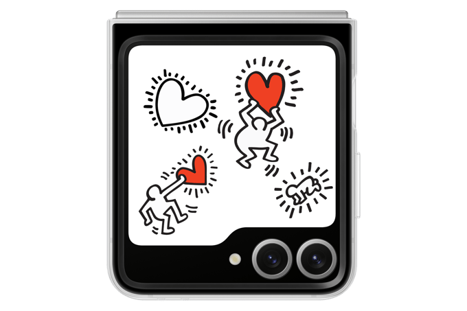 Originele FlipSuit Case voor de Samsung Galaxy Z Flip 6 / Flip 7 FE - White