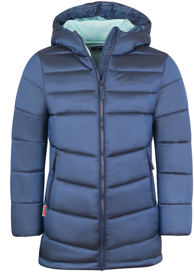 Trollkids Trondheim Coat Jas Blauw 128 cm Meisje