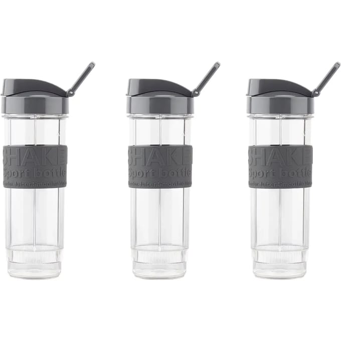 Set van 3 flessen voor mini blender H.Koenig SMOO9