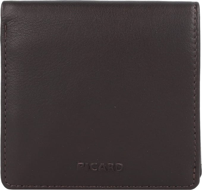 Picard Brooklyn Portemonnee Leer 9.5 cm - Jongens - Horizontaal - cafe