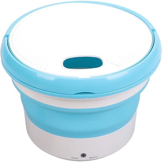 Draagbare Wasmachine 7,0L Capaciteit Impeller Type Ozongenerator Opvouwbare Wasmachine US Plug