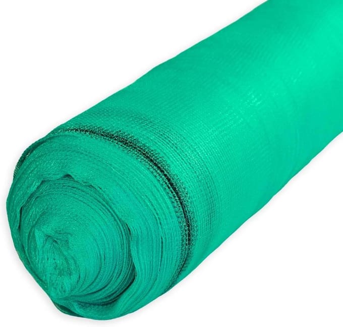 Professioneel Groen Steigernet 3,07x50m - Beschermnet Bouwplaats & Grind - UV-Bestendig