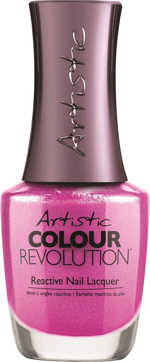 Artistic Nail Design Colour Revolution 'Everybody Flirts' (Roze)
