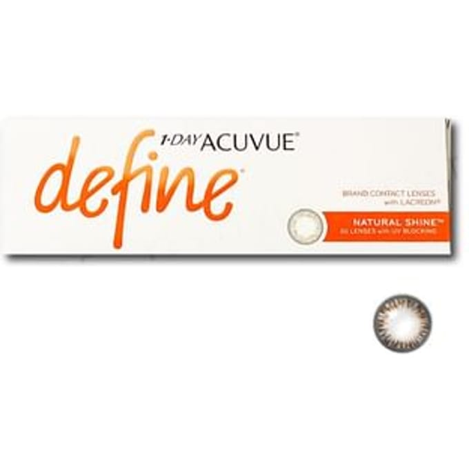 ACUVUE - 1 Day Define Lacreon Color Lens Natural Shine 30 pcs P-4.25 (30 pcs)