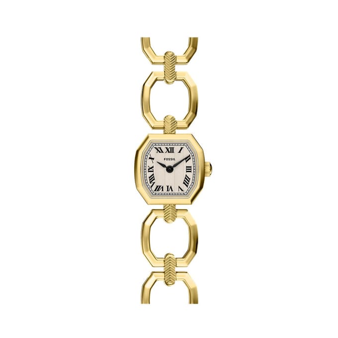FOSSIL ES5483 Vrouwen Horloge 20 mm Goudkleurig