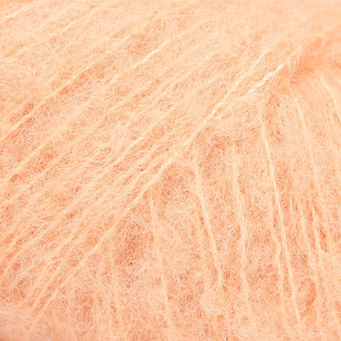 DROPS Brushed Alpaca Silk Uni Colour - 37 zoete abrikoos - Wol Garen