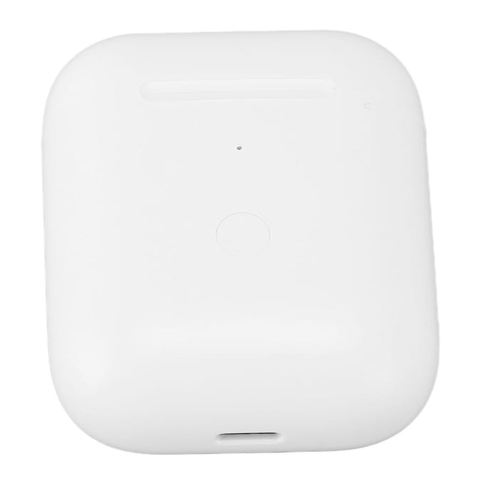 Draadloze Oplader Case Vervanging Oplaadcase met Bluetooth Koppelings-Synchronisatieknop voor IOS Oordopjes white