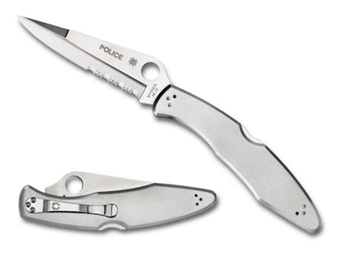 Spyderco Zakmes Police Plain-Serrated