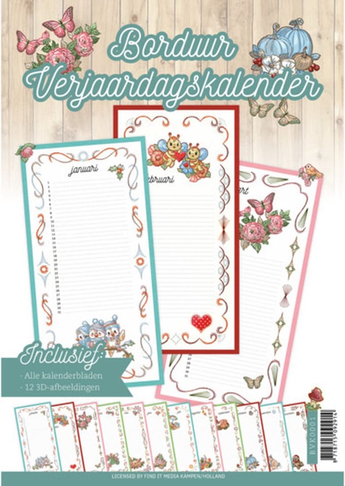 Borduur kalender  Stitch &Do