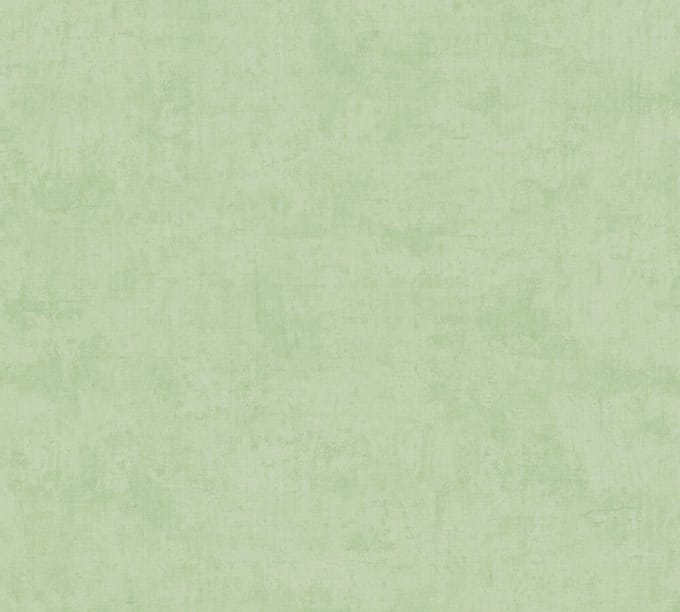 ZACHT GEMELEERD BEHANG | Basic - Groen - A.S. Création Lilly & Luis