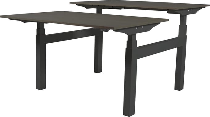 Zit Sta Bureau (2pp) - Elek 140x80/80 logan - zw frame