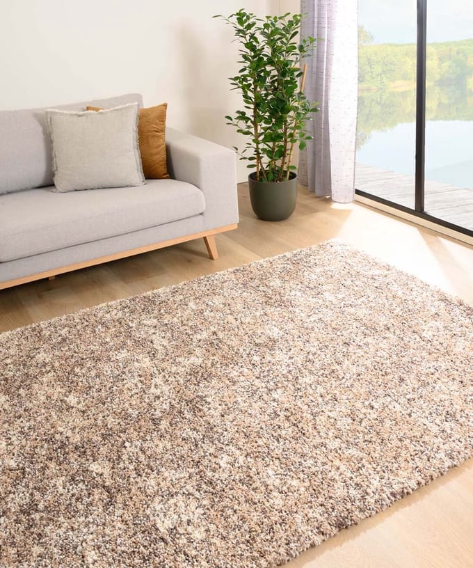 Hoogpolige loper - Blend beige 80x250