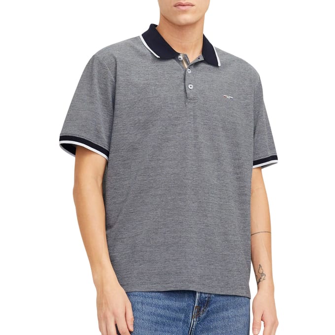 JACK&JONES PREMIUM - JPRBLUALVES SS POLO SN Heren Poloshirt