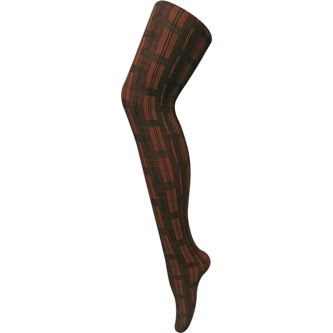 Sock Snob Dames80 denier ondoorzichtig patroon panty's - Skye Brown