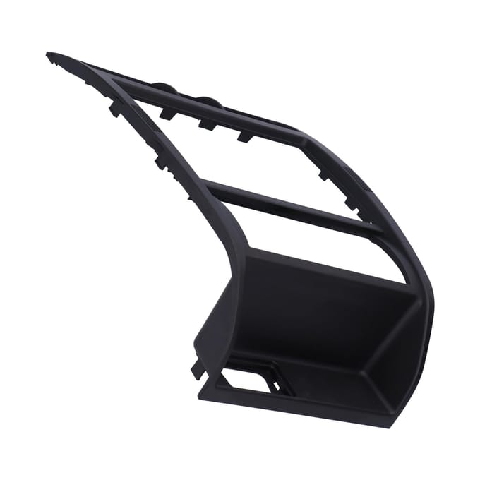 Car Navigation Panel Frame Cover Trim Interior Decor Fit for Seat LeonToledo 1M black