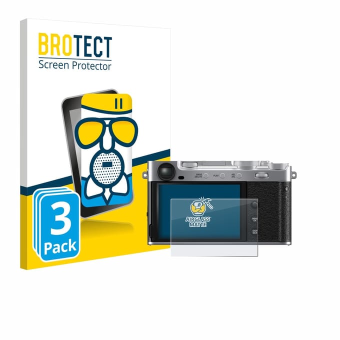 BROTECT - Screenprotector voor Fujifilm X-E5 - Folie Beschermfolie Beschermglas matte 3 Stuks