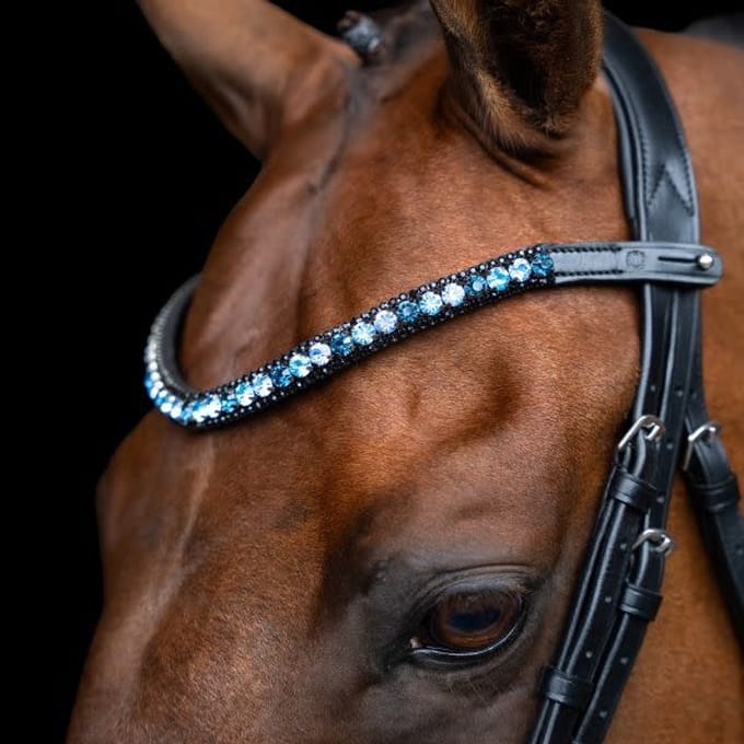 Imperial Riding Frontriem IRH Grande Blue - Full | Frontriemen paard