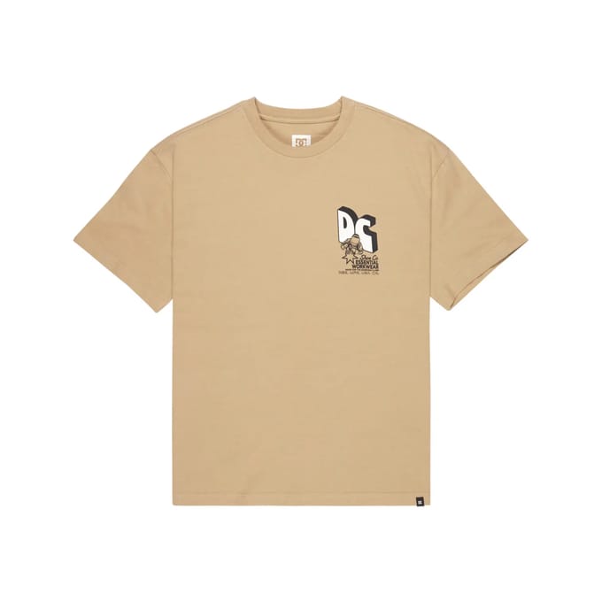 Dc Shoes Anodized T-shirt Met Korte Mouwen Bruin M Man
