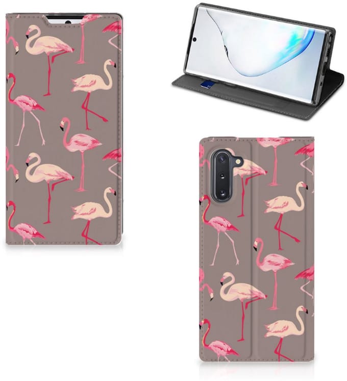 Samsung Galaxy Note 10 Hoesje maken Flamingo
