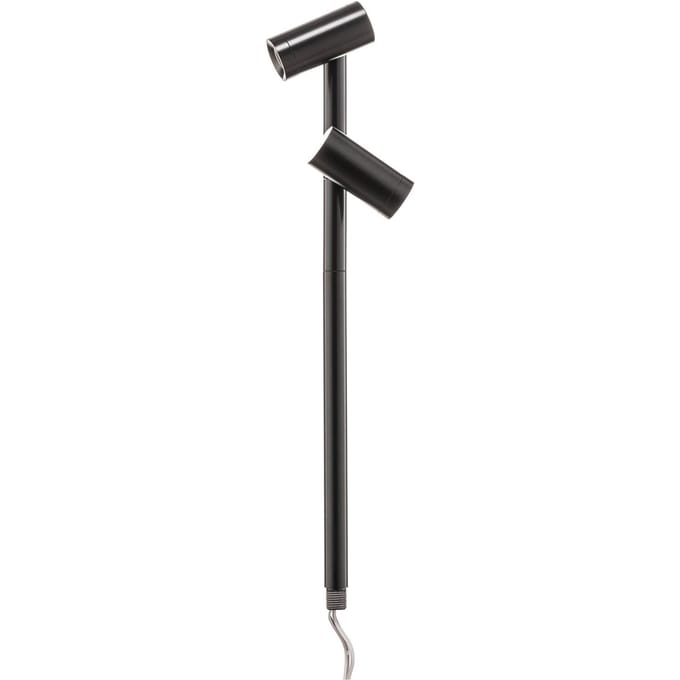 Hera LED Duo Spot 2x3 W warmwit 250 mm zwart