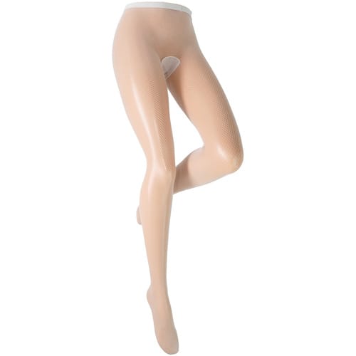 Panty’s/Kousen Trasparenze Collant Microrete Ambra