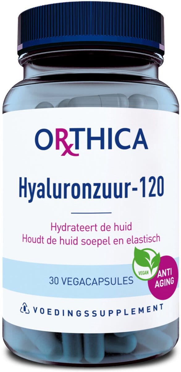 Orthica Hyaluronzuur-120 (voedingssupplement) - 30 vegacapsules