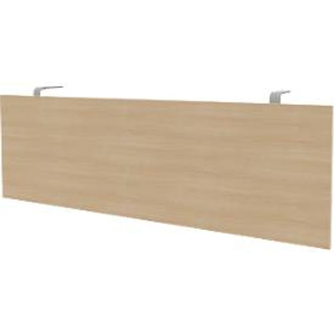 Privacyscherm-ARLON OFFICE, geschikt voor bureaus Arlon Office breedte 1400 mm, eiken decor