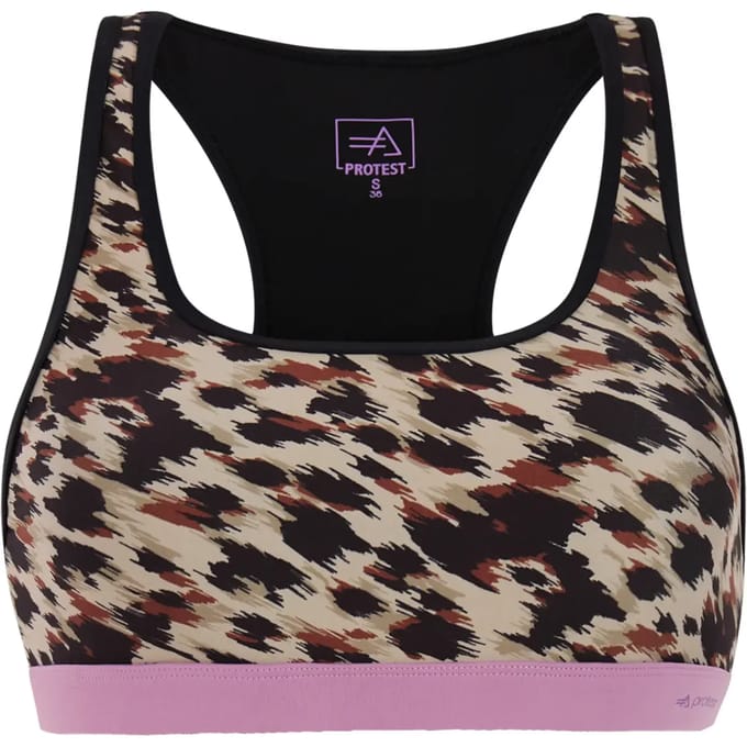 Protest PRTOdd - Outdoor singlet Dames - Slim fit - Mouwloos - Bruin