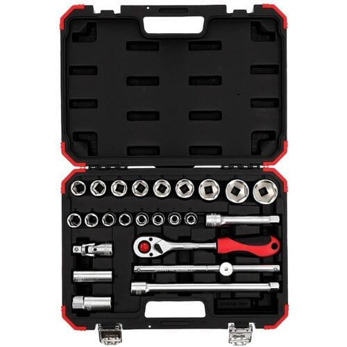 Gedore RED R69003024 3300055 Dopsleutelset Metrisch 1/2 24-delig