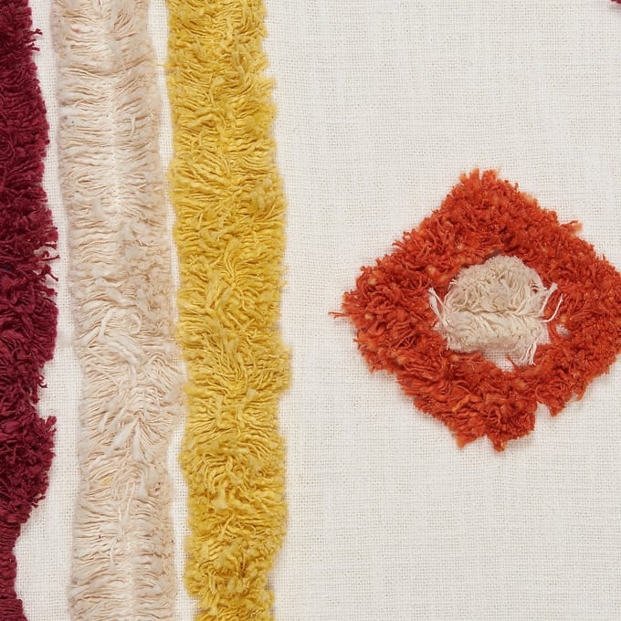 AMROHA - Plaid - Multicolor - 130 x 180 cm - Katoen