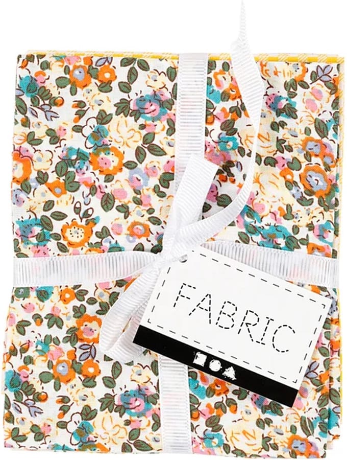 Creativ Company Patchwork Fabric Yellow 45x55cm 4pcs.