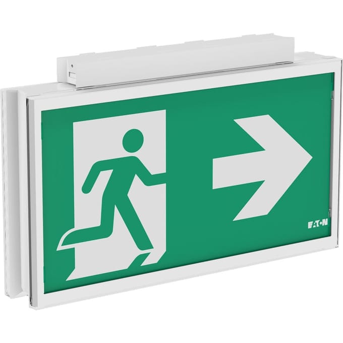 Eaton FlexiTech Dubbele LED Nooduitgangslicht IP65 30m - FT3EC4IUCGL18IP