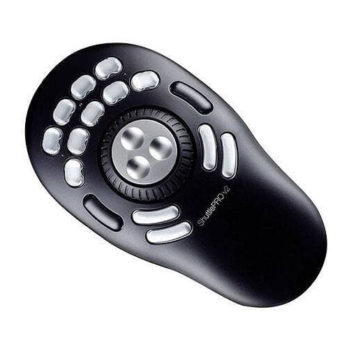 Contour Design Shuttle Pro v2 Multimedia controller USB Zwart 15 Toetsen Multimediatoetsen