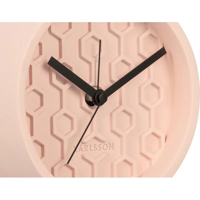 Betonnen wekker Karlsson Honeycomb