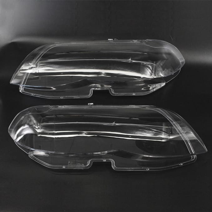 Koplamp Lens Plastic Afdekking wit