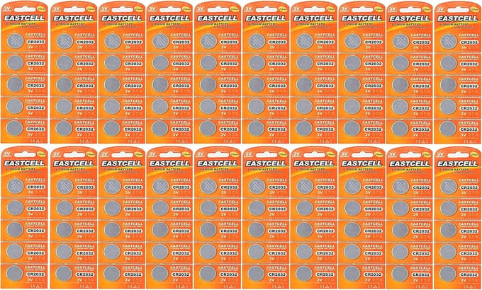 Batterijen Knoopcel - Lithium 3V - Apparaten Voeden - 100 Stuks - 20mm Diameter