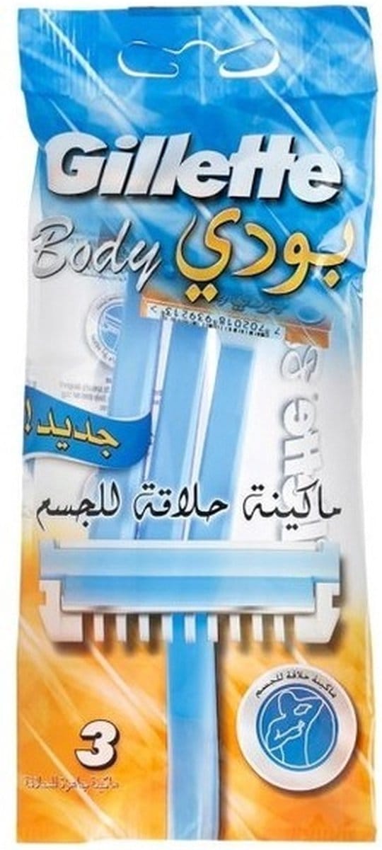 Gillette - Body - Wegwerpscheermesjes - 3 Stuks