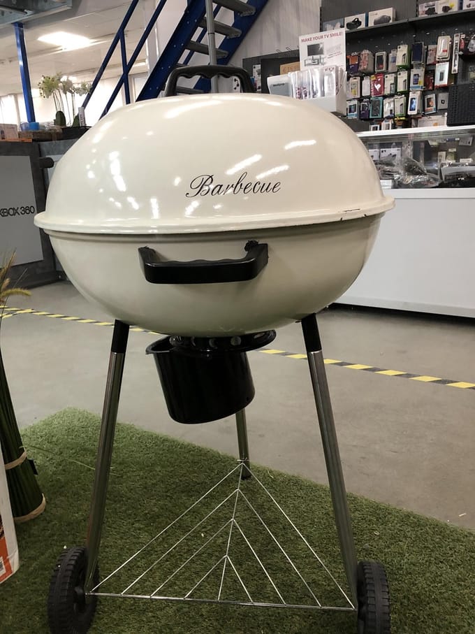 Garden Grill Kogelgrill Houtskoolbarbecue ø 57 cm.  - Crème