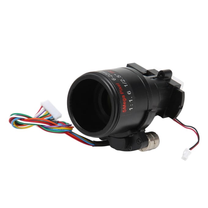 Gemotoriseerde zoomlens 6?22mm 5MP Brandpuntsafstand Hoge Precisie Auto Zoom Autofocus IR Correctie D14 black
