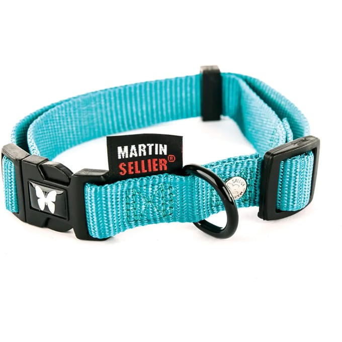 Verstelbare nylon hondenhalsband Martin Sellier