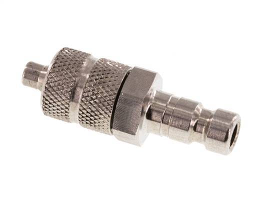 RVS 306L DN 2.7 (Micro) Luchtkoppeling Insteeknippel 3x4.3 mm Push-On - CLP2-N-SSL-P-3
