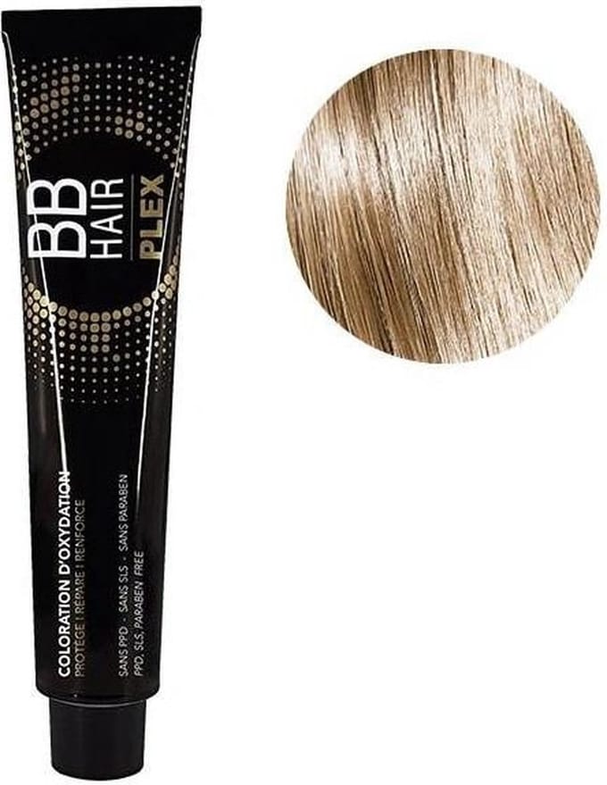 Coloration BBHAIR PLEX - 10.23 Blond Très Très Clair Irisé Doré - 100ml