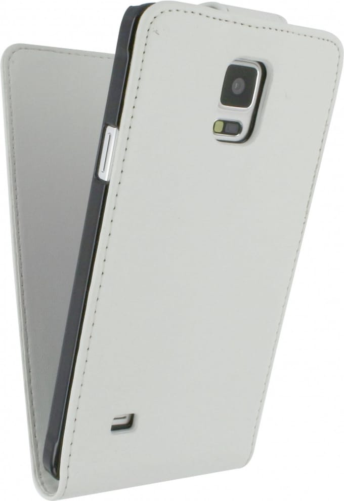 Xccess Telefoonhoesje geschikt voor Samsung Galaxy Note 4 Hoesje | Xccess Flipcase - Wit