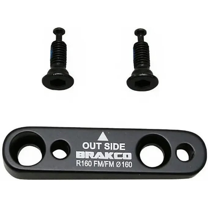Schijfremadapter voor de weg - remklauw flat mount op frame Brakco Flat Mount